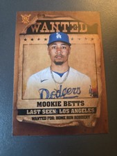 2021 Topps Big League - Wanted Mookie Betts #WT-2