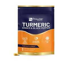 Turmeric 5400mg with Black Pepper, Ginger 200mg 150Tabs Stand 95 Curcumin