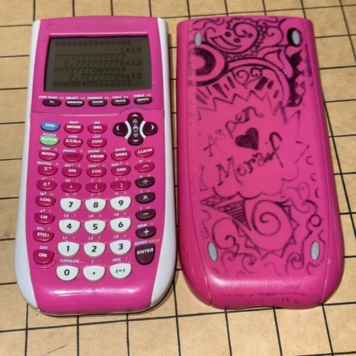 Texas Instruments TI-84 Plus Graphing Calculator - Pink