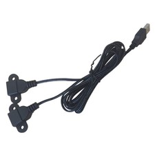Furniture Nightstand USB Charging Port with Panel Mount and Screw Hole USB