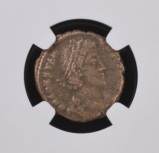 NGC VF GLADIATOR REVERSE AE3 of Constantius II AD 337-361 EXTREMELY FINE - Image 4 of 4