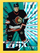1996-97 Pinnacle Ice Hockey Alexei Yashin Epix Game Emerald Green Parallel RARE