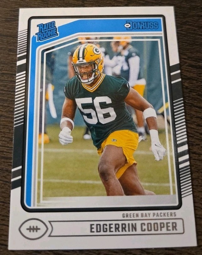 2024 Panini Donruss - Rated Rookie Edgerrin Cooper #325 (RC)
