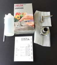 Delta Faucet RP1000 Liquid Soap Dispenser Pump Assembly Open Box Polished Brass