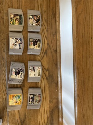 Lot Of 8 Nintendo 64 N64 Games Authentic US Seller [D10] untested [D10]