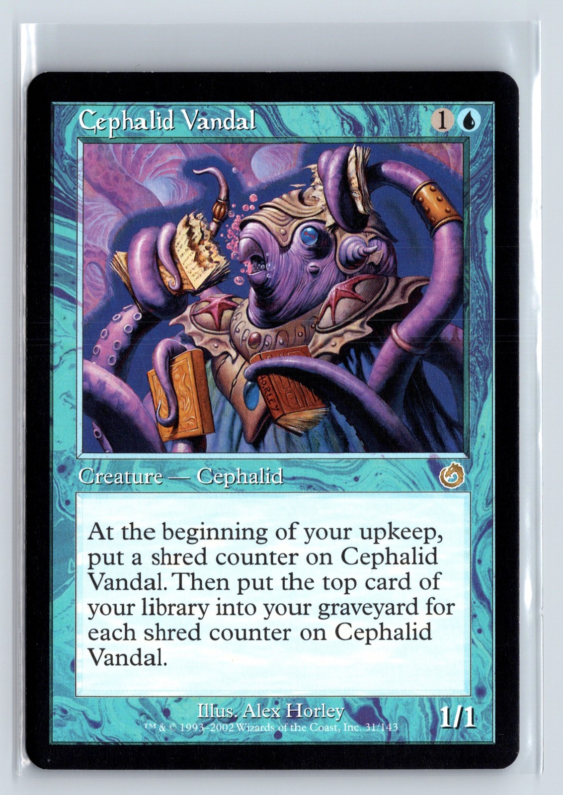 (3x) CEPHALID VANDAL - Torment – MTG Magic the Gathering Card - Rare