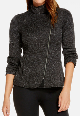 Fabletics Activewear Damenjacke Taschen Reißverschluss Bündchen NEU UVP 99,95 £ Größe 10 UK