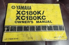 OEM Factory 1982 Yamaha XC180 XC 180 XC-180 Owner's Owners Manual Original