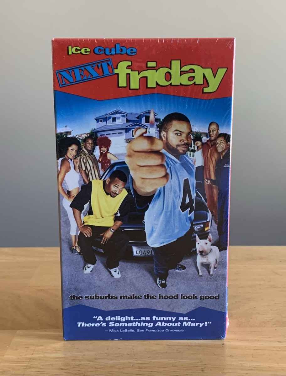 Next Friday VHS Ice Cube NEW / SEALED Video with Factory Watermark