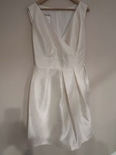 Alfred Sung Women’s Dupioni Fit & Flare Reception Dress