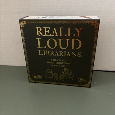 Really Loud Librarians Word Shouting Family Party Board Game  ︎ Complete 