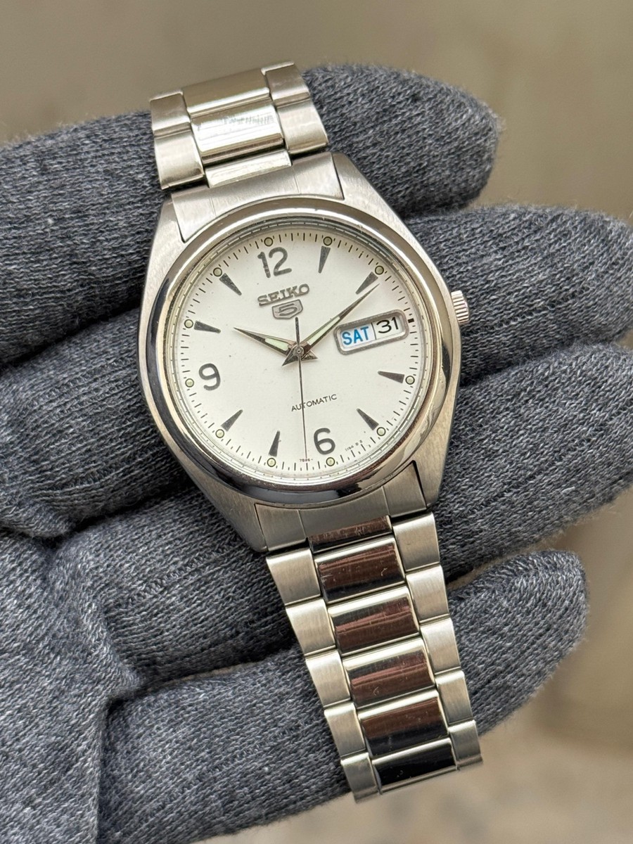 ★Vintage SEIKO 5★自動巻き★17石 Day/Date★稼働品★ Vintage Seiko 5 Automatic Day/Date Mens Wrist Watch | eBay