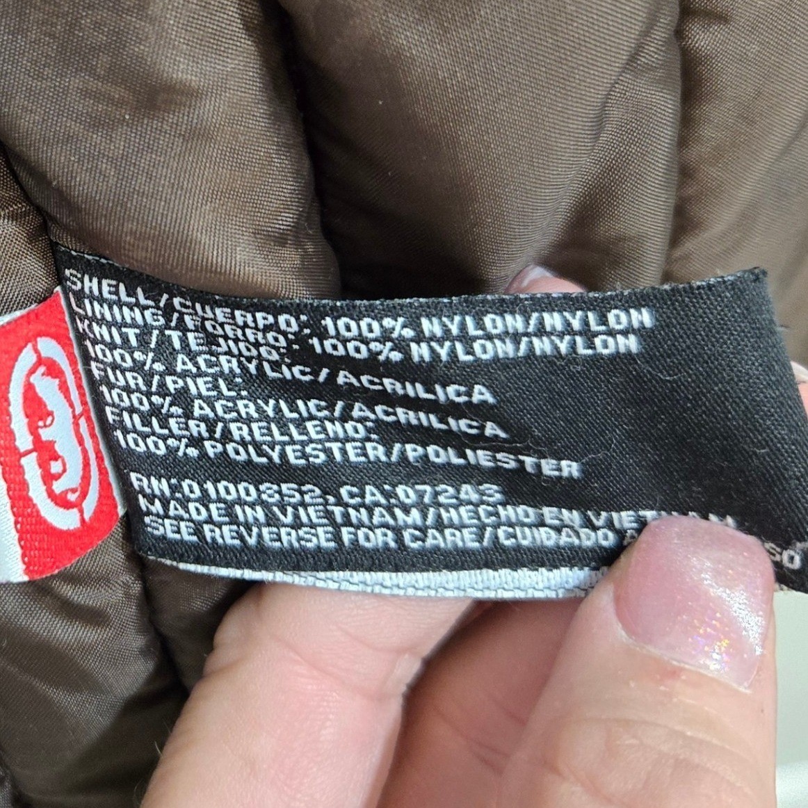 VTG Ecko Unltd Function Heavy Parka Jacket Coat X… - image 9