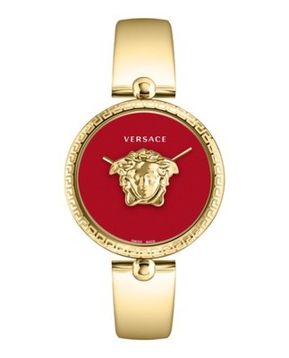 Versace Womens  Gold 39mm Bracelet Fashion Watch