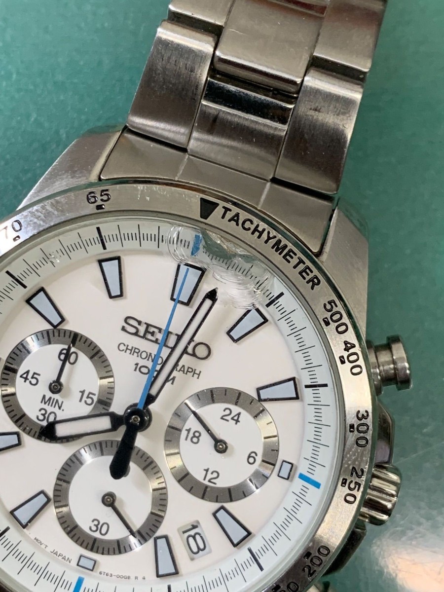 Seiko SSB031 6T63-00D0 chronograph Blue | eBay Seiko SSB031 6T63-00D0 chronograph Blue | eBay