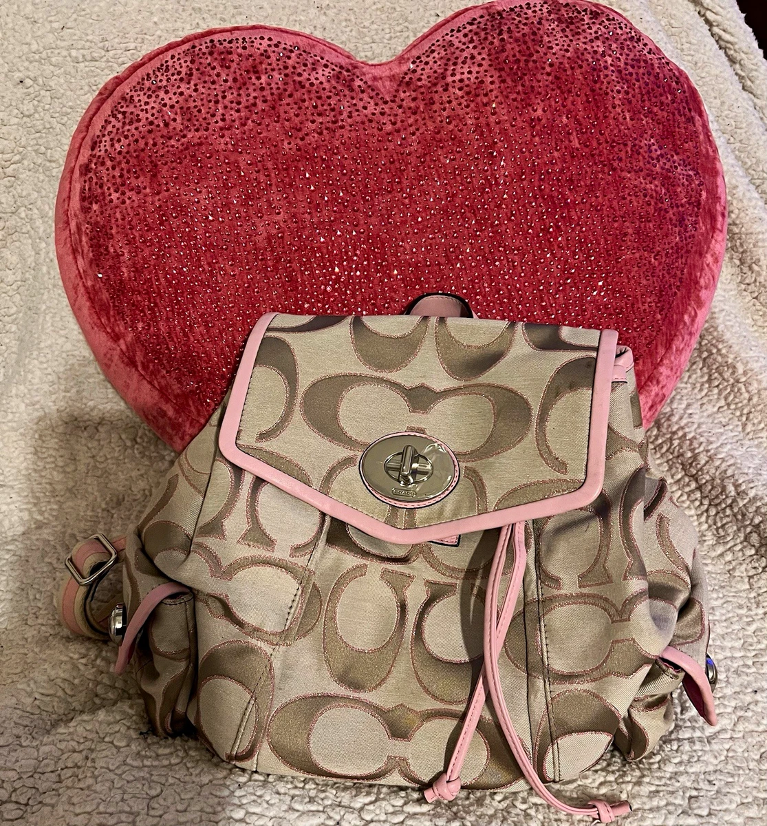 バッグ COACH Signature Drawstring Backpack Coach Drawstring Backpack Bags & Handbags for Women for sale | eBay