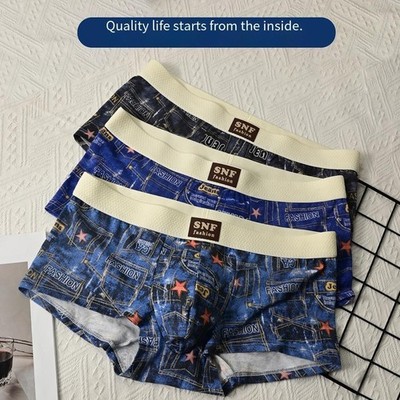 Sexy Unterhose Atmungsaktiv Boxershorts Männlich Anwendbar Geschlecht Beutel Unterwäsche
