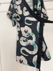 Gorman x Miranda Skoczek Voodoo Snake Print Kimono Robe Small — photo 5