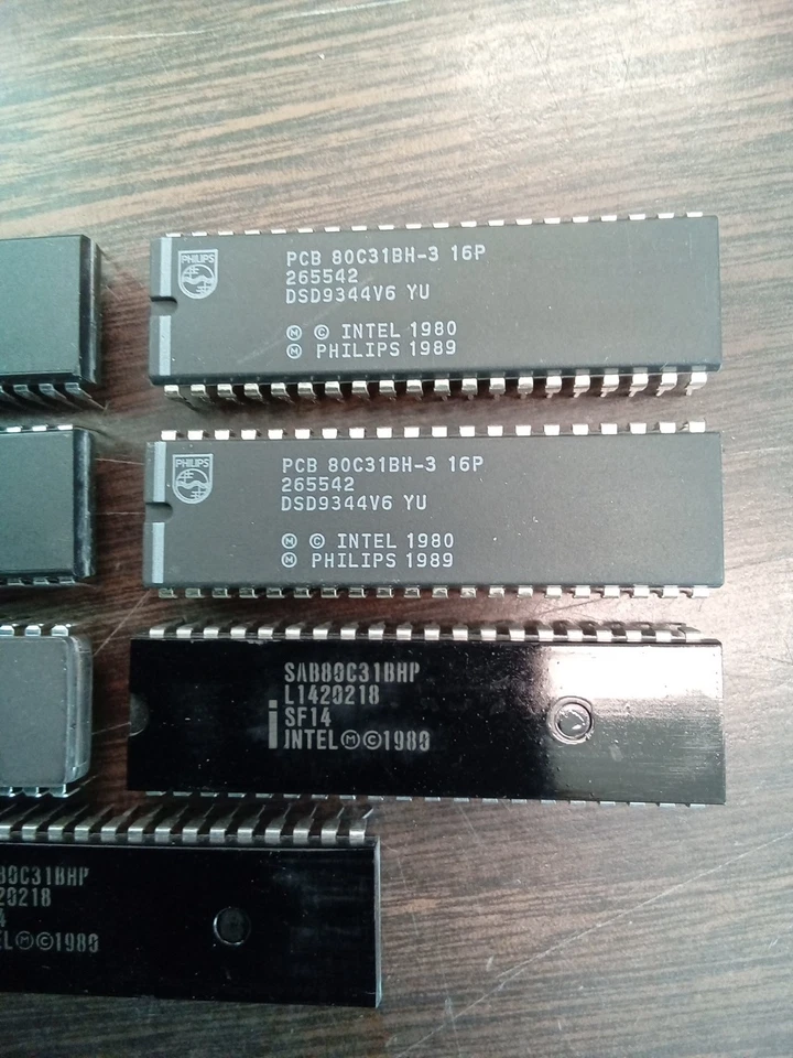 Lote de 7 chips Intel vintage ver fotos Foto 3 de 4