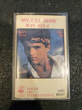 Miguel Bose Mas Alla Cassette 1981 Rare Tape