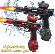 Led Light Emitting Electric Water Gun Toys Children Automatic Pistol Summer Gift