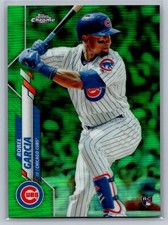 2020 Topps Chrome #181 Robel Garcia Green Refractor #/99