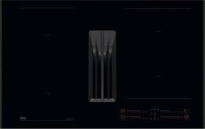 AEG NCH84C23AB 80cm Induction Hob with Extraction Black