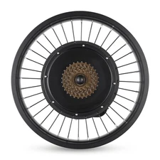 Xcceries 20"x4" Fat Tire 48V Ebike Rear Wheel Bicycle Conversion Kit LCD 1000W