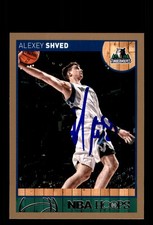 Signed Basketball Card Auto Alexey Shved 2013-14 Hoops #167 Timberwolves