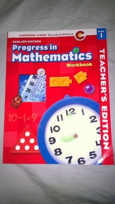 Progress in Mathematics Grade 1 Workbook - Teacher's Edition - Common Core E...