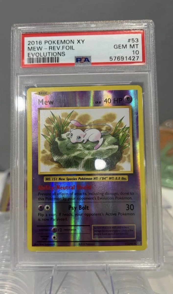 Pokémon TCG Professional Sports Authenticator (PSA) Grade 10 XY