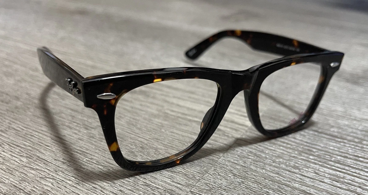 Tortoise Plastic Frame Square Vintage Eyeglasses for sale | eBay display picture 2