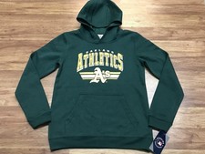 BOYS YOUTH L (14/16) - NEW Gen2 MLB Oakland Athletics Baseball Fleece Hoodie