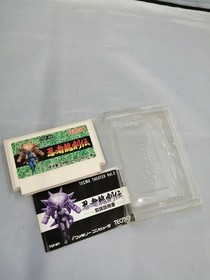Tecmo Famicom Soft Ninja Dragon Sword Den Used