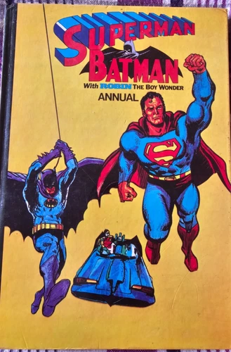 Superman Batman Annual With Robin The Boy Wonder Vintage 1977