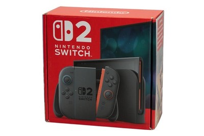 NINTENDO Switch 2 Spielekonsole Grau 7,9'' 4K Display 256GB USB-C WLAN Controller