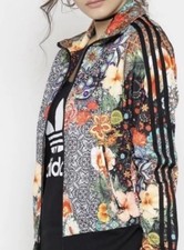 Adidas Originals FARM Rio Jardim Agharta Firebird Floral Track Jacket Size XS