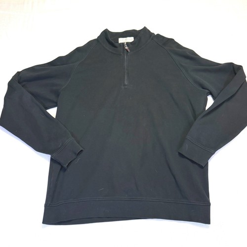 VTG Y2K Fairway & Greene Men's XXL Quarter Zip Pima Cotton Golf Pullover LOGO - 第 2/12 張圖片