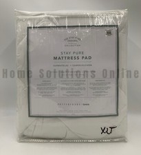 Pottery Barn Teen Stay Pure Waterproof Mattress Pad Cover XL Twin Z1267