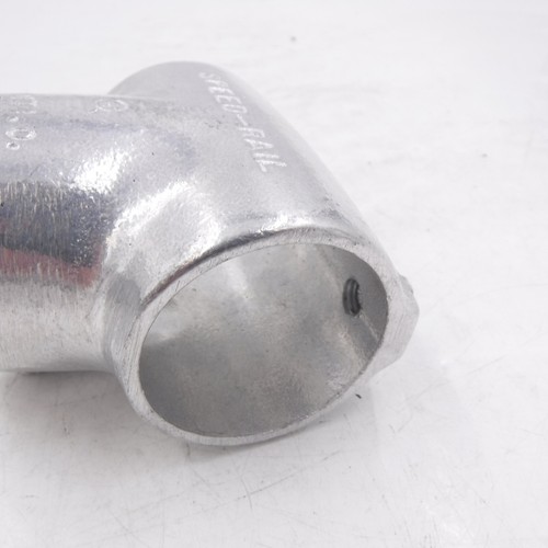Hollaender 1-1/2" 90° Aluminum Three Socket Tee Pipe Rail Fitting 5-8 04206645 - 第 3/5 張圖片