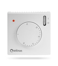 TERMOSTATO AMBIENTE A MANOPOLA PER RISCALDAMENTO TEMPERATURA seitron TM0030001SE