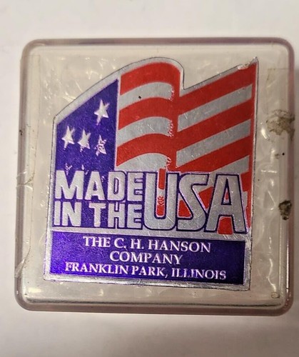 Hanson USA 5/32" Buchstaben & Zahlen Stempel Stanzer Set Metall Holz Stanzen Vintage - Bild 6 von 6