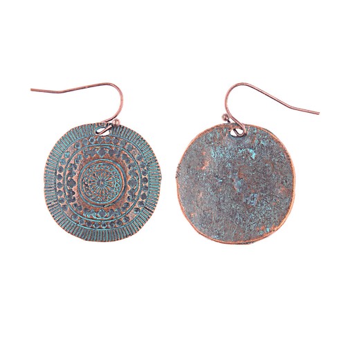 Pendientes colgantes/redondos étnicos redondos multicolor estilo bohemio vintage para mujer - Imagen 49 de 85