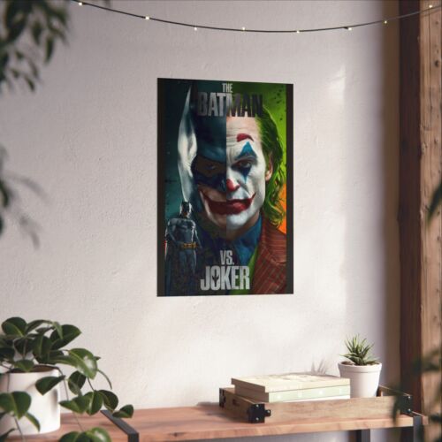 Batman Poster Film - 2 Gesichter Wandbild, Dark Knight Joker Wohndeko Bild Geschenk - Bild 81 von 136