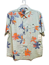 BILLABONG Men's SUNDAYS SS Button-Up Shirt - SFM - Size Large - NWT LAST ONE