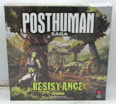 Posthuman Saga MBPHS003 Resistance (Expansion) Post-Apocalypse Board Game