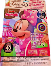 NEW Colorforms Disney Jr Minnie Story Adventure - OVER 40 Colorforms, 3 Scenes