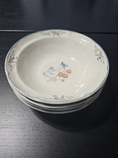 International Tableworks Stoneware - Marmalade Goose - Soup / Cereal Bowl 6 3/4"