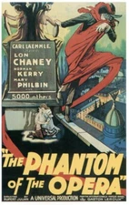 Phantom of the Opera 1925 Horror Lon Chaney 12x18 Classic Movie Poster Reprint