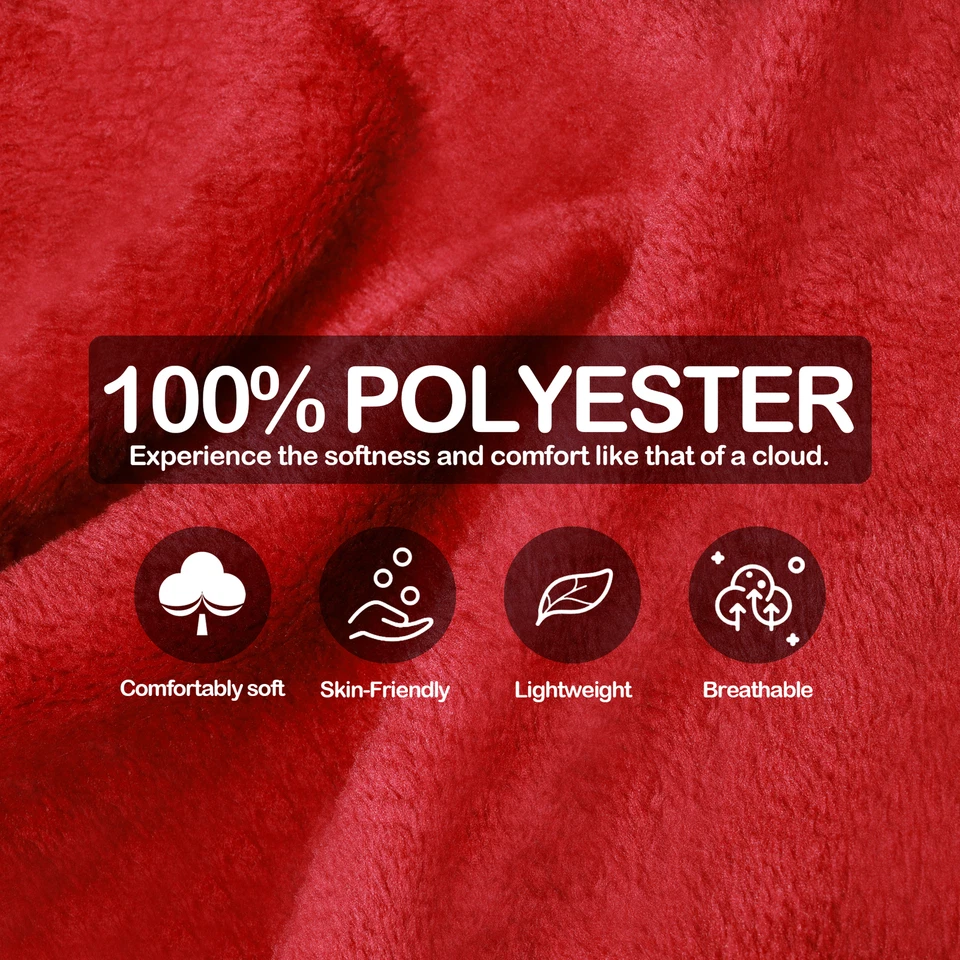 Batas de felpa para mujer albornoces de vellón suave camisón bata larga con capucha polar Foto 3 de 4